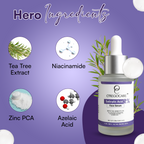 2% Salicylic Acid Face Serum with Niacinamide, Zinc PCA & Acne Buster