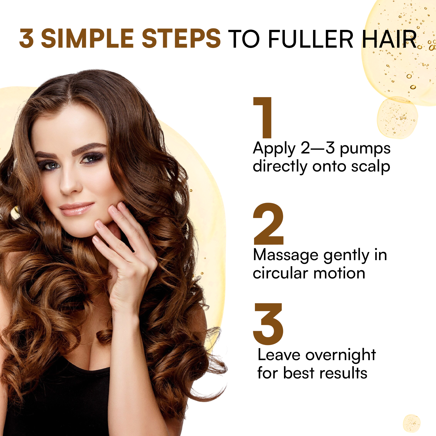 Hair Growth Serum with Redensyl, Anagain, Procapil & Capilia Longa