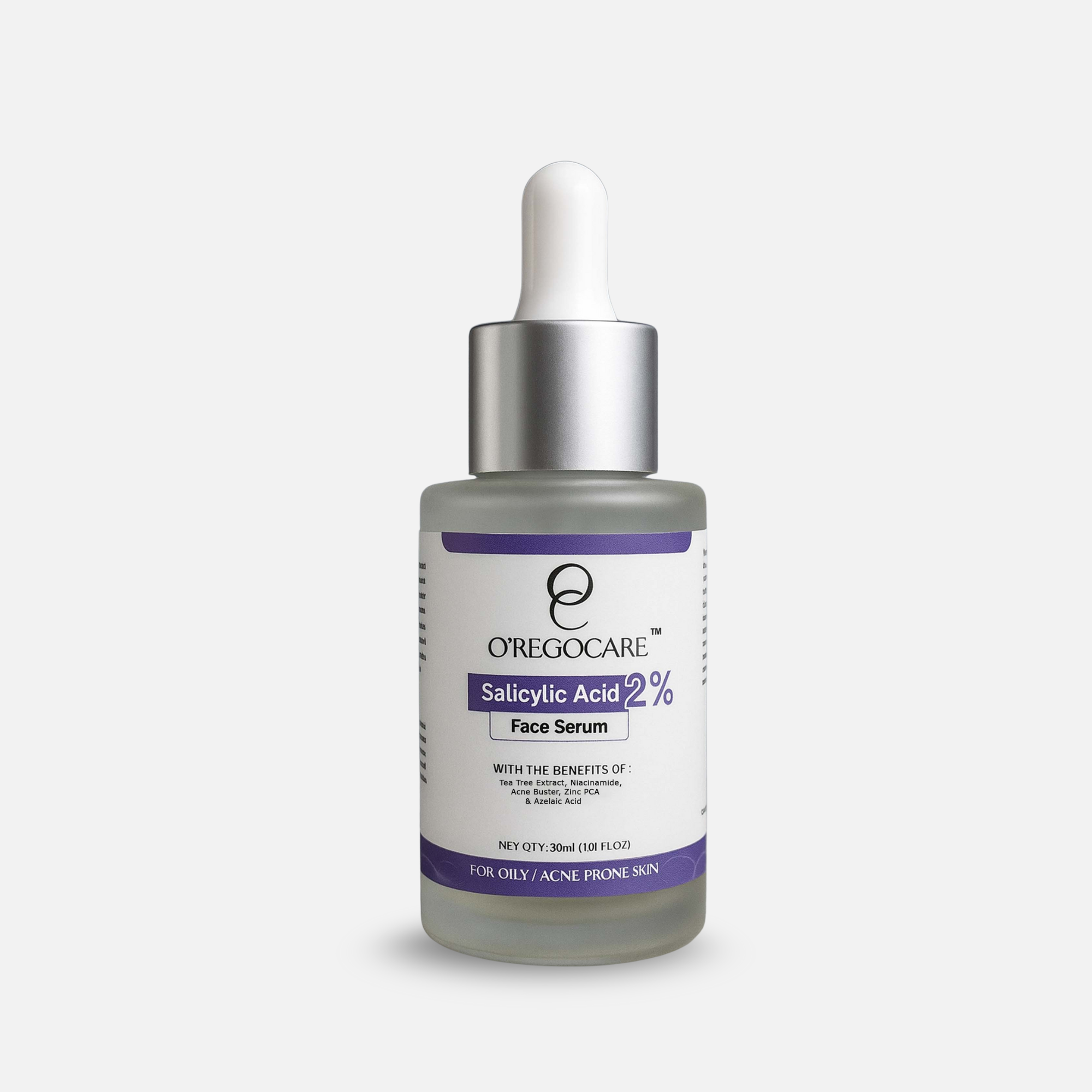2% Salicylic Acid Face Serum with Niacinamide, Zinc PCA & Acne Buster
